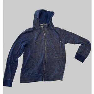 Old Navy Mens Lightweight Full Zip Hoodie Kangaroo Pockets Size Small